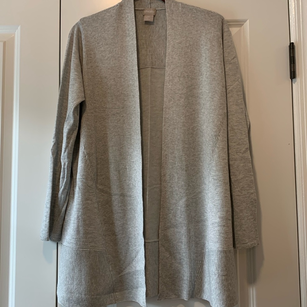 Chico’s Open Cardigan